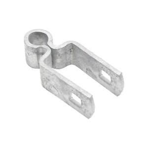 X Square Chain Link Fence Post Hinges With Bolts Pack Of