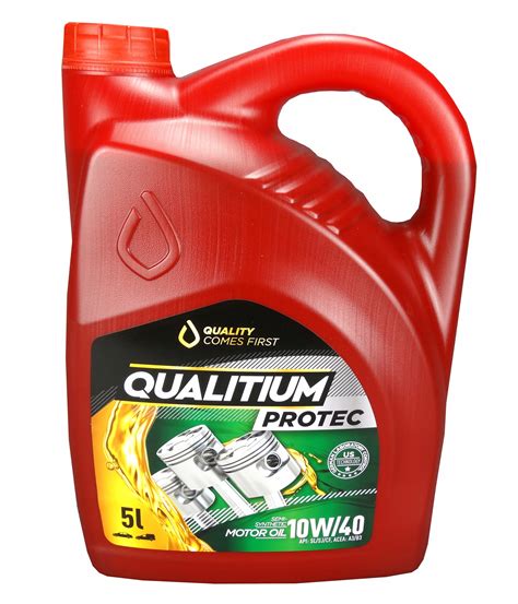 Olej PÓŁsyntetyczny Qualitium Protec 10w40 A3b3 5l 10w40 5l Qua Protec