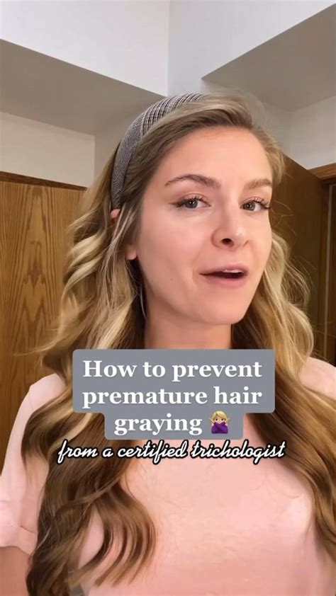 Graying is permanent- so prevention is KEY. 🔑