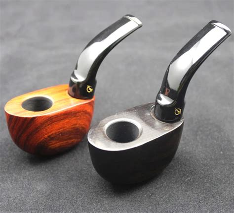 Pcs Handmade Natural Wooden Pipe Pc Rose Wood Pc Ebony Wood Weed