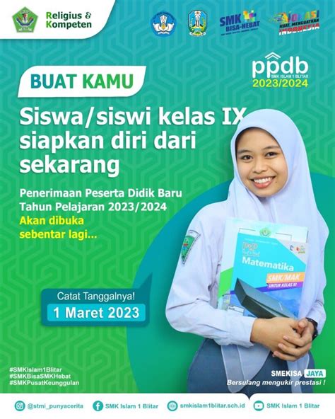 Coming Soon Ppdb Smk Islam 1 Blitar Smk Islam 1 Blitar