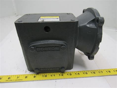 Boston Gear F B J Right Angle Worm Gear Speed Reducer Ratio