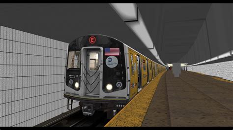 OpenBVE Quickie Manhattan Bound E Train At Sutphin Blvd JFK YouTube