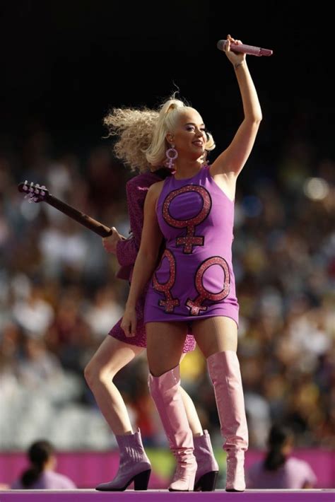 Katy Perry Performs Icc Womens T20 Cricket World Cup Final In