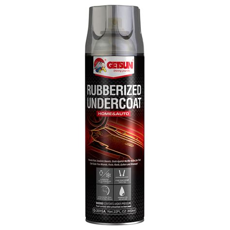 Getsun Car Care Chassis Protection Spray Rubberized Undercoat China