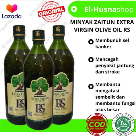 Minyak Zaitun RS Zaitun Extra Virgin Olive Oil Rafael Salgado 1 Liter