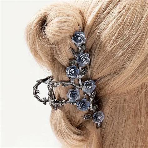 Amazon AIUPUOC Black Spider Large Hair Clip Gothic Hair Claw