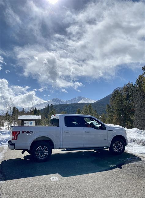 Blending In With The Snow At Rocky Mtn National Park Co Pikes Peak In The Background R F150