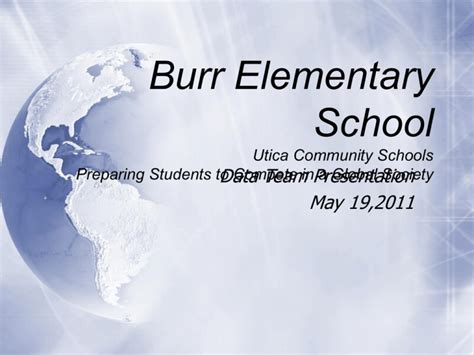 Data Presentation - Macomb Intermediate School District