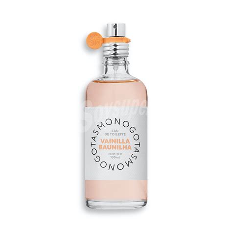 Monogotas Eau Toilette Mujer Vainilla Vaporizador Botella 100 Ml