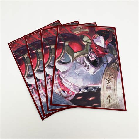 Chivalrous Gallant Knight Standard Size Card Sleeves Usagi Draws