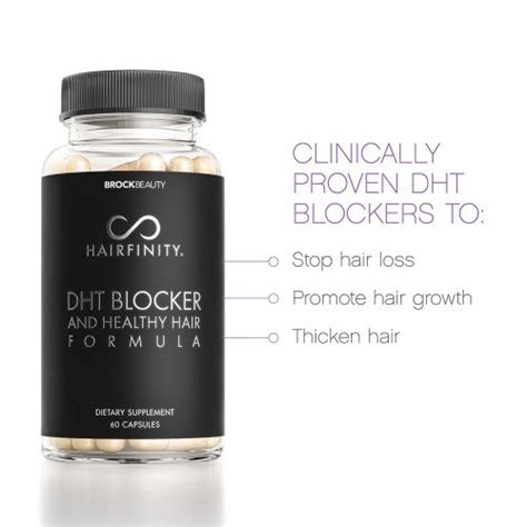 Hairfinity Dht Blocker Hair Loss Prevention Vitamins