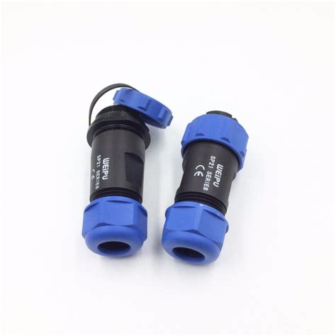 Weipu Sp Waterproof Ip Connector Pin In Line Cable