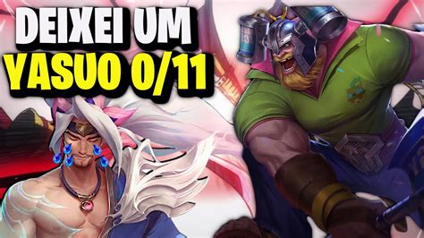 Deixar Um Yasuo N O Tem Pre O Olaf Vs Yasuo League Of Legends