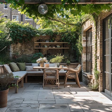 courtyard garden ideas transform  outdoor space   stunning