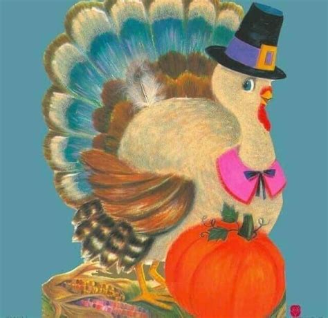 Vintage Thanksgiving Greetings Retro Thanksgiving Thanksgiving