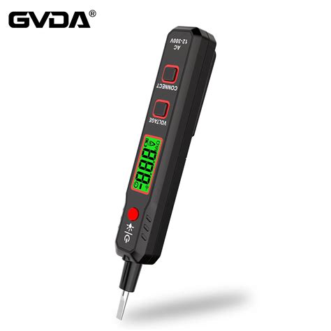 Gvda Test Pencil Non Contact Ac Voltage Tester 12 300v Digital Voltage