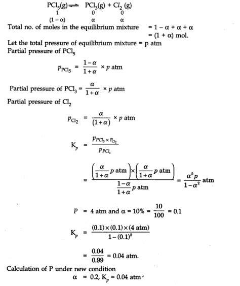 Ncert Solutions For Class Chemistry Chapter Equilibrium