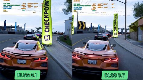 Forza Horizon 5 Dlss 31 Vs 37 Benchmark Comparison With Dlss 3 Frame Gen Mod Youtube