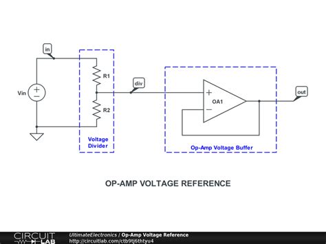 Op-Amp Voltage Reference | Ultimate Electronics Book