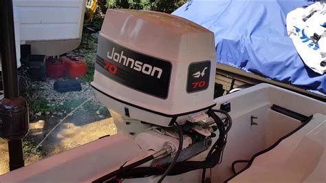 1993 Johnson 70 Hp Outboard Motor 2 Repaired Youtube