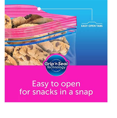 Ziploc Storage Quart Bags With Grip N Seal Technology 216 Ct Openbax