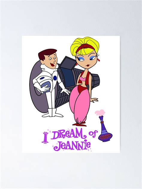 I Dream Of Jeannie Poster For Sale By Inter Art Redbubble