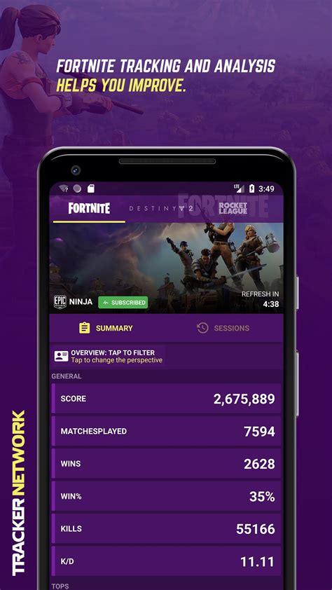 Fortnite Stats by Tracker Network for Android - APK Download