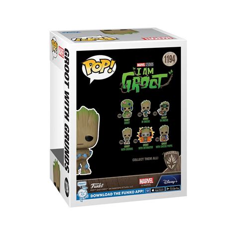 Marvel Pop N°1194 Groot Grunds Au Comptoir Des Sorciers