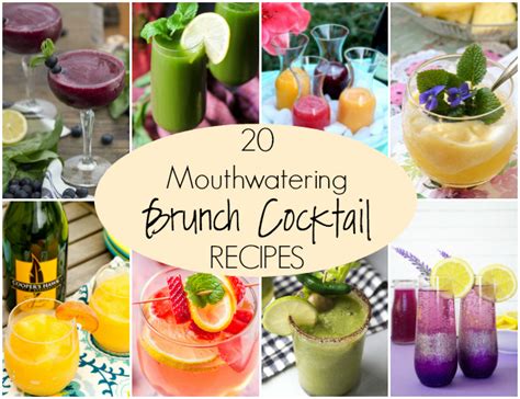 20 Mouthwatering Brunch Cocktail Recipes Lydi Out Loud