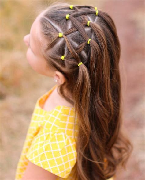 Peinados Para NiñAs Con Trenzas Y Cabello Recogido