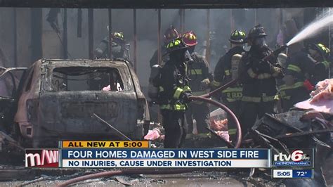 Firefighters Battle Two Alarm Fire On Nw Side Youtube