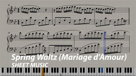 Spring Waltz - Chopin (Mariage d'Amour) (+ Sheet Music) - YouTube Music