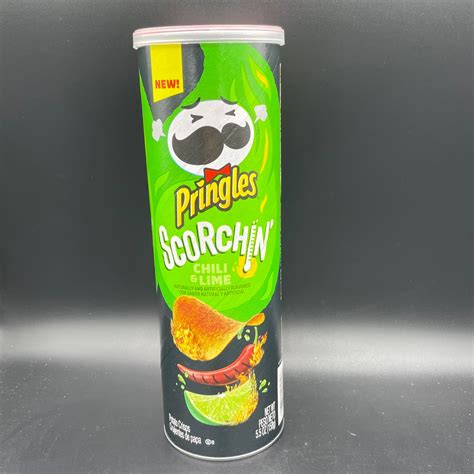 New Pringles Scorchin Chili And Lime Flavor Potato Crisps 158g Usa