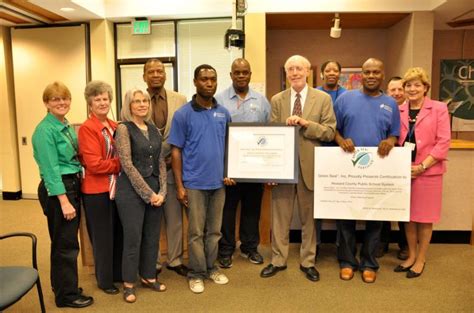 Green Cleaning in Howard County Public Schools: Training Builds ...