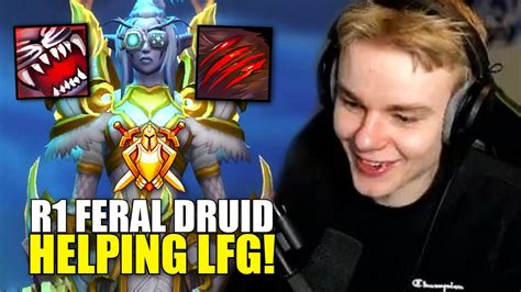 R1 Feral Druid Helping LFG Reach Their Goals FULL VOD YouTube