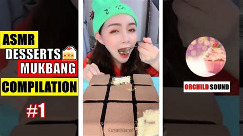 Asmr Cake Desserts Mukbang 디저트 먹방 Asmr 🎂 Eating Sounds Youtube