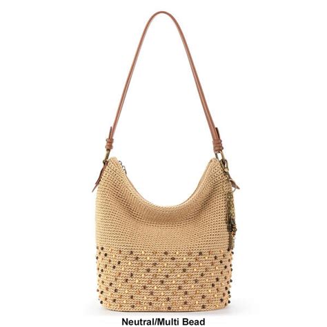 The Sak Sequoia Ecru With Multi Bead Crochet Hobo Boscovs