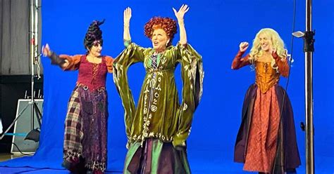 Bette Midler Shares Sneak Peek At ‘Hocus Pocus’ Reunion