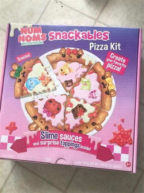 Toys Toys Games Num Noms Snackables Pizza Theme Kit With Scented