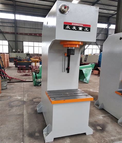 Ton Single Column C Frame Type Hydraulic Bearing Press Machine