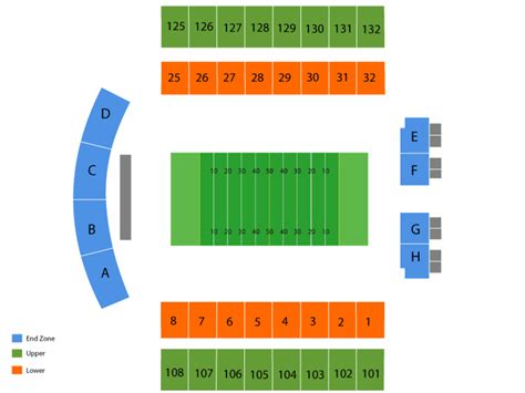 Navy Marine Corps Stadium Seating Chart: A Visual Reference of Charts ...