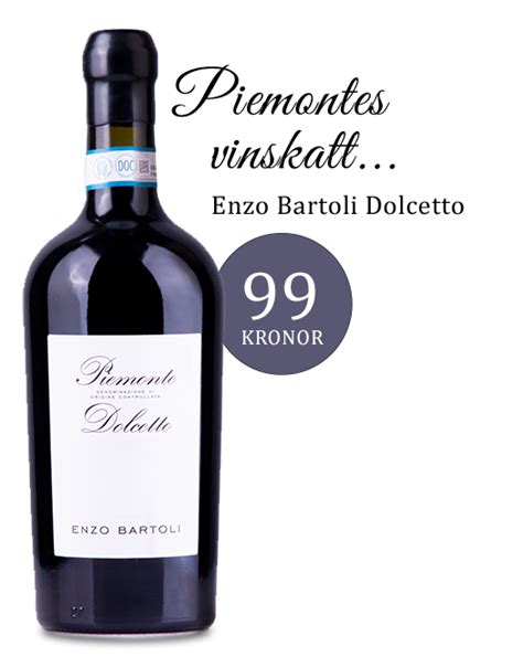 Enzo Bartoli Dolcetto Favoritvin