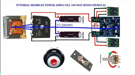 Tutorial Cara Merakit Power Ampli Ocl 150 Wat Pemula Youtube