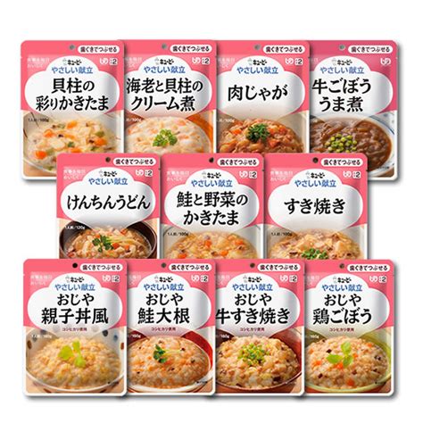 国内即発送 キューピーやさしい献立煮込みハンバーグ100g×1袋介護食 区分1 容易にかめる