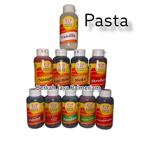 Jual Perisa Pasta Koepoe Ml Perasa Makanan Penguat Aroma Makanan