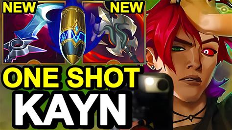 Wild Rift China Kayn Jungle New Broken Op Blue Kayn Build Runes