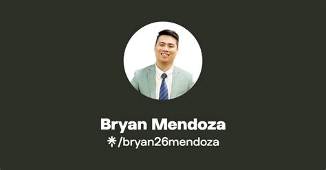 Bryan Mendoza Instagram Facebook Tiktok Linktree