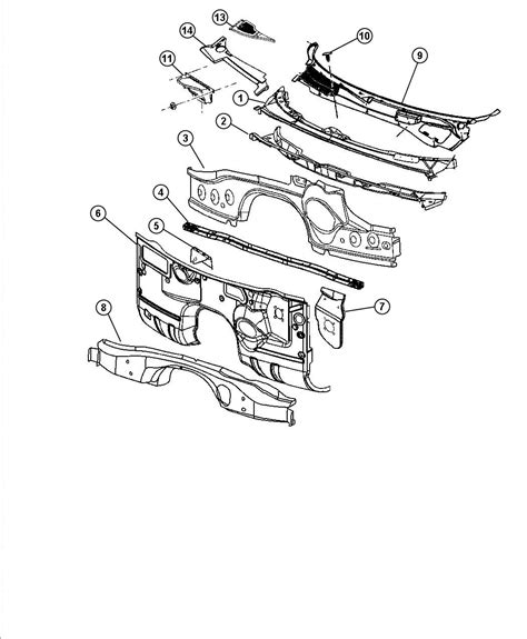 2010 Dodge Challenger Parts Diagram