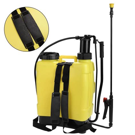 Gallon Backpack Knapsack Pressure Sprayer Hand Pump Wand L Water